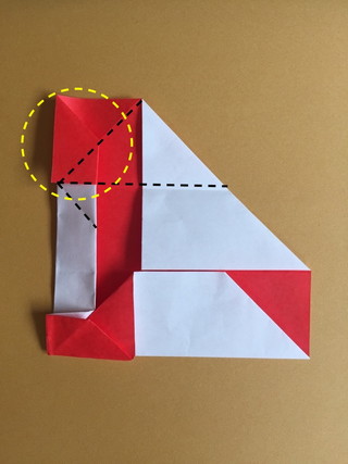 ハートの箸袋の折り方19